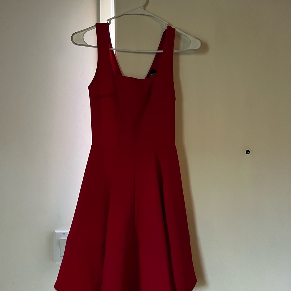 Red dress